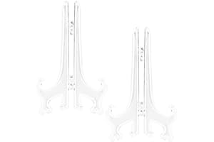 Funzhan 25 cm Clear Acrylic Heavy Duty Stand for Shop Window Decoration Large Format Exhibitions Exhibition Stand Transparent Professional Mount