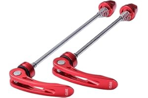 wilefive Bike Skewers Ultralight Quick Release Skewers for Road Bike MTB Front & Rear