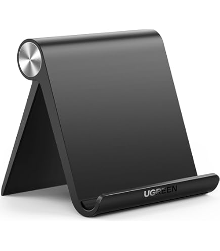 Support Pour Tablette Akasa Leo – Aluminium, 3 Angles Réglables – Compatible IPad, Android, Kindle – Gris (AK-NC054-GR) - 2
