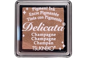 Tsukineko delicata Champagne Pigment Ink Pad - Small