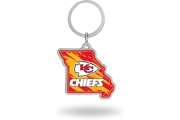 Rico Industries NFL State Shape Porte-clés