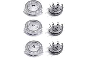 JAPACE 3 Pièces SH50 Tête de Rasoir Remplacement, Compatible avec Rasoir Électrique pour 5000 Series