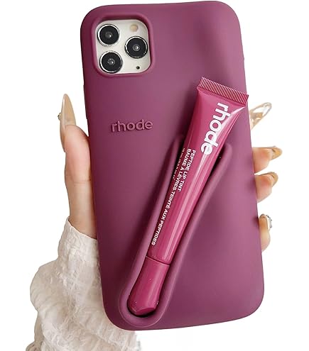 Rhode Silicone Phone Case – Stylish Protective Cover in
