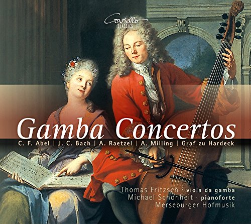 Book's Cover ofConcertos pour Viole de Gambe