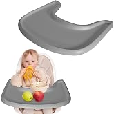 Tray Compatible with Stokke Tripp Trapp, High Chair Tray, High Chair Accessories for 6-36 Months, Quick Attach with Click to