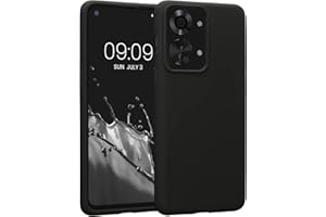 kwmobile Etui kompatybilne z OnePlus Nord 2T 5G – silikonowe etui na telefon z TPU z miękkim wykończeniem – czarne