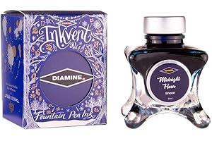 Diamine - Sheen Inchiostro per Penna Stilografica, Midnight Hour, 50ml