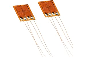 Youmile 2 stycken spänningsmätare BF350-3EB BF350 350 ohm Fullbryggt spänningsmätare blad stressmätare hög precision trycksensor