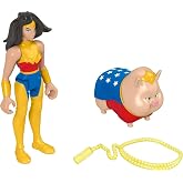 Fisher Price Imaginext DC League of Super Pets Kahramanlar ve Hayvanlar Wonder Woman &amp; Pb