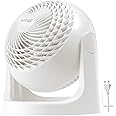 Woozoo, Ventilatore da tavolo silenzioso, potente e portatile, 23m², Portata 15 m, Inclinazione verticale a 360°, La camera -