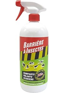 Spray Anti-insectes VENTEO - Barrière Longue Durée 10 Jours - Pour Intérieur/extérieur (maison, Jardin, Piscine) - À Base De Géraniol Et Pyrèthre - 4