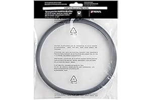 BRA/MONIX Junta ollas a presión MONIX 9 litros, Silicona, Gris, 24 cm