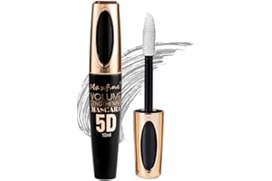 BEAUTY GLAZED 5D Długotrwała wodoodporna maska do rzęs z włókna jedwabnego bez kwitnących rzęs do oczu Maska grubych rzęs Wydłużenie szybkoschnąca maska do rzęs Loki #03 Biały