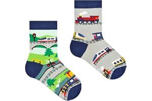Spox Sox Casual unisex – roliga, galna strumpor för barn