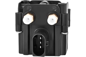 DIXHILLS Bloc de soupape de suspension pneumatique compatible avec 5 GT F07, 5 Touring F11, série 7 F01 F02 F04, remplacement de soupape de compresseur de suspension pneumatique pour 4722555610