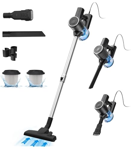 Aspirateur Balai Sans Fil V15 MOPX - Nettoyage Sols & Tapis | 60min Autonomie - VACTechPro