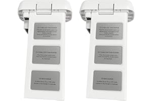 Topchances, Batterie de Remplacement, 15,2V 4480mAh Accu LiPo Rechargeable pour DJI Phantom 3 Standard (Deux Batteries)