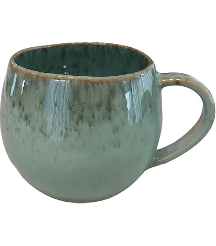 Bloomingville Paula Tasse 275 Ml – Steingut, Spülmaschinengeeignet, 9x8 Cm, Skandinavisches Design