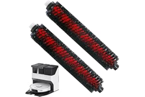 HIULLEN Spazzola di Pulizia per Roborock S7 MaxV Ultra/S7 Pro Ultra/S8 Pro Ultra/G20/G10/G10S PRO, Parti di Ricambio della Spazzola Principale Accessori Autopulenti Rimovibili per Roborock