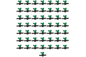 DAKOMYO Global Material Llave de Paso riego por Goteo 16mm a Toma derivación 16mm (Pack 50 uds)