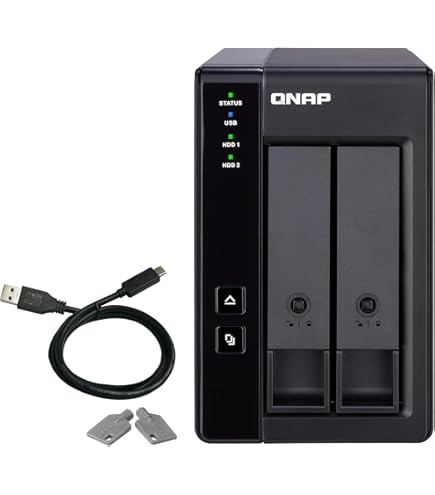 Buffalo LinkStation LS220D NAS 2 Baies – Pour Pièces (sans Disques, Avec Caddy/alim)