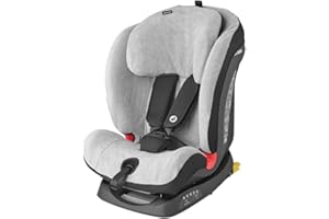 Maxi-Cosi Summer Cover, Suitable for Titan/Titan Plus Child Seat, Protective Cover Car Seat, Cover for Warm Summer Days, Fresh Grey, Grey