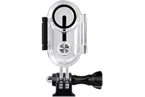 Levigo Funda protectora impermeable para cámara deportiva de buceo para cámara Insta360 Go 3, cámara de acción subacuática 40 m