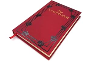 COSTUMEBASE Réplica completa de la novela de Sarah del libro rojo del laberinto, rosso, Taille unique