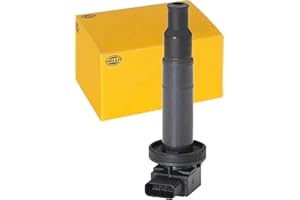 HELLA 5DA 193 175-931 Bobina de encendido - 12V - 4polos - Bobina de encendido cavidad bujía - atornillado