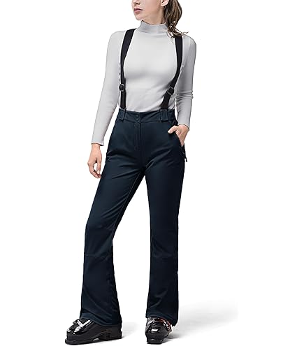killtec dames Skibroek/functionele broek met afneembare bretels, randbescherming en sneeuwvanger KSW 249 WMN SKI PNTS_ERIELLE, hell taupe, 40, 43428-000