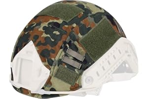 WarmHeartting Copri Elmetto Copri Calotta per Casco Mimetico Copertura per Casco Militare Tattico Fast MH/PJ