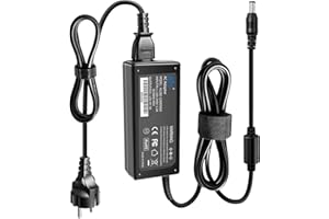 KFD 12V 5A 60W Ladegerät für Teufel Boomster Lautsprecher W- King T12 Netzteil für Peloton Console Wahoo Echelon 12VDC 3.0A 4.0A 4,17A 5.0A 36W 48W 60W Fitnessbikes LED WD My Cloud Ex2 ultra Ladekabel