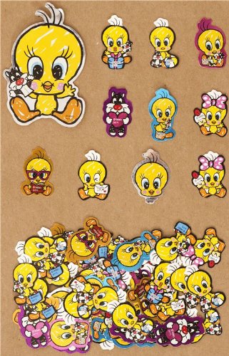 Imagen 3 de Bolsa de pegatinas de Piolín con Silvestre