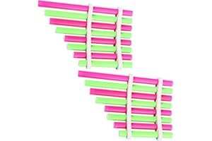 Toyvian DIY PanflöTe FüR Kinder, 2 Set Bunte Hausgemachte Pan Hausgemachte Panflöte Student Wissenschaft Experiment Bastelset Kinder FüR Experimente Und Kreative Entfaltung