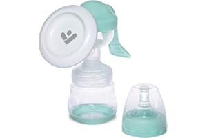 TrueLife Nutrio BP Tire-lait manuel 100 % silicone sans BPA, 2 sorties d'aspiration, compact et également adapté pour les voyages, capacité de 150 ml