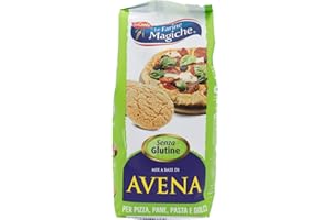 LO CONTE Le Farine Magiche | Farina di Avena Senza Glutine, Mix a Base di Avena Integrale, Fonte di Proteine e Fibre | Confezione da 250 gr