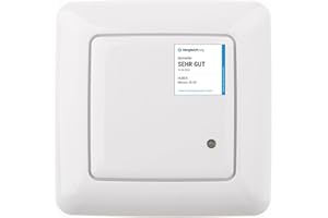 HUBER MOTION 28 HF Detector de movimiento interior 180° - detector de movimiento empotrable LED adecuado, detector de movimiento interruptor de luz, sensor de movimiento