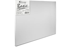 Queenmew Keilrahmen -Basic- (50x 100cm) Leinwand Rahmen bespannt aus100% Baumwolle