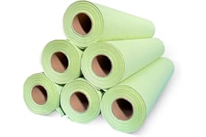 MUNTRADE Rollo de Papel Camilla de Color 1 Capa - ±70 metros de longitud, Sin Precorte, Papel Camilla Masaje y Estetica (6, VERDE LIMA)