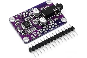 Durlo Modul MCU-1334 UDA1334A I2S DAC Ljud Stereo Modulkort För 3.3V - 5V
