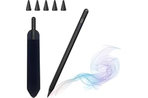 HZD Stylus Pen for iPad 2018-2025 with Fast Charging Performance Palm Rejection and Tilt Sensitivity, Pencil for Apple iPad 11/10/9/8/7/6, Mini 6/5, Air 5/4/3/M2/M3, Pro 3/4/5/6/M4 Generation (Black)