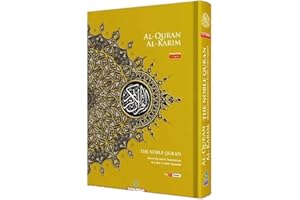 MAQDIS B5 Medium Noble Livre coran coran en Anglais et Arabe