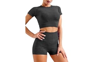 Veriliss 2 pièces Survêtement Femme Ensembles Sportswear