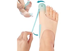 Tech Love Hallux Valgus Korrektor, Hallux Valgus Socken Entlastung des Ballenzeh Rutschfester Fersenriemen Waschbar Unisex 1 Paar