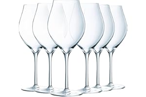 CHEF & SOMMELIER Chef&Sommelier - Collection Exaltation - 6 Verres à pied 47 cl - Fabriqués en France - Emballage renforcé