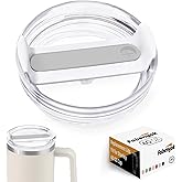 Stanley Cup i&ccedil;in 40 oz Bardak Kapağı Yedek Kesim, 1 Paket Yedek Kapak, Stanley Bardak Aksesuarları i&ccedil;in D&ouml;k&uuml;lmeye Dayanıklı B