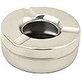 APOLLO SS Ashtray Windproof RND