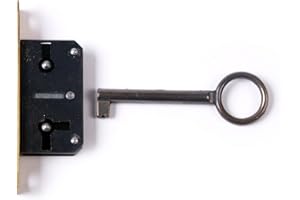 Holzando.de Einsteckschloss mit SchlÙssel (A-b, 30mm)