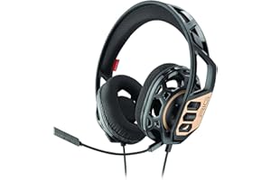 Plantronics Rig 300, Gaming-Kopfhörer mit Mikrofon, PC, schwarz