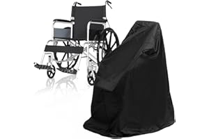 GBKDQQ Housse imperméable pour fauteuil roulant, anti-vent et anti-pluie, pour fauteuils roulants électriques (115 x 65 x 90 cm)